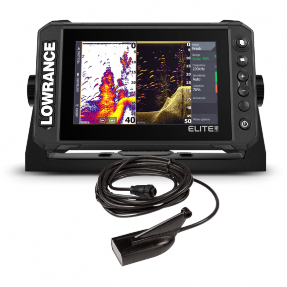 Lowrance Elite FS 7 with HDI Transducer in the group Marine Electronics & Boat / Fishfinders & Chartplotters / Combo Sonar & Chartplotter at Sportfiskeprylar.se (000-15697-001)