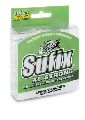 Sufix XL Strong 150m Mono Lina in the group Lines / Monofilament Lines at Sportfiskeprylar.se (00000643CLEA00r)