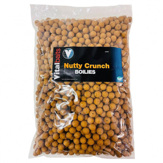 Vital Baits Boilies Nutty Crunch 5kg in the group Lures / Boilies, Hook Baits & Groundbait / Boilies at Sportfiskeprylar.se (02-0051r)