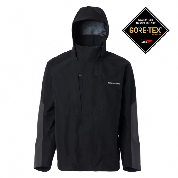Grundéns Buoy X Gore-tex Jacket Black in the group Clothes & Shoes / Clothing / Jackets / Shell Jackets at Sportfiskeprylar.se (10315-001-0013r)