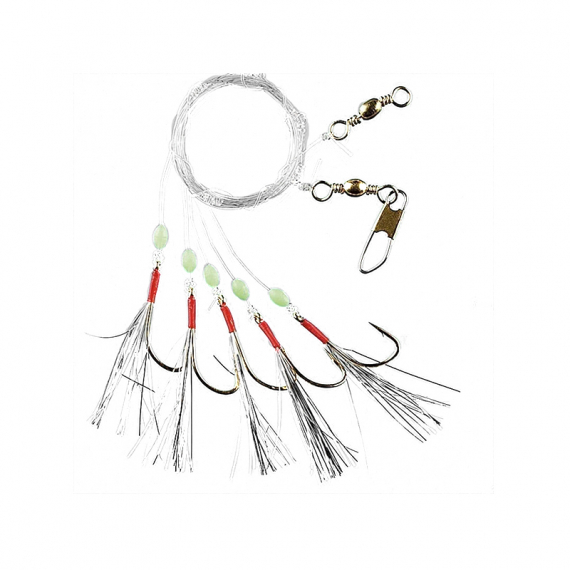 Fladen Sundet Herring 5 Hooks size 1/0 in the group Lures / Sea Fishing Lures / Flasher Rigs & Sea Fishing Rigs at Sportfiskeprylar.se (1270-5-1-0r)