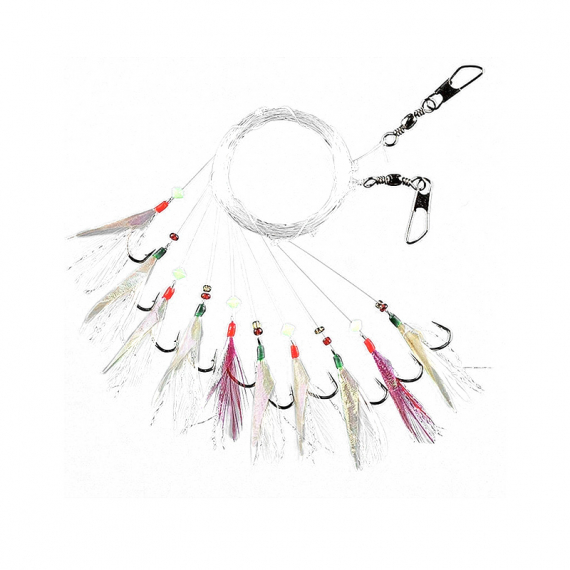 Fladen Sabiki Rig Size 4 in the group Lures / Sea Fishing Lures / Flasher Rigs & Sea Fishing Rigs at Sportfiskeprylar.se (1290-4r)
