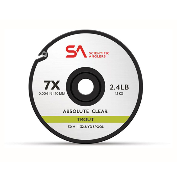 SA Absolute Trout Tippet Tippet Material in the group Hooks & Terminal Tackle / Leaders & Leader Materials / Leader Materials / Leader Material Fly fishing at Sportfiskeprylar.se (135177r)