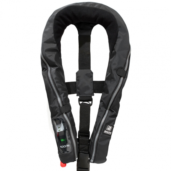 Baltic Compact 100N Aut 30-110kg Black in the group Clothes & Shoes / Flotation Clothing / Life Jackets / Inflatable Life Jackets at Sportfiskeprylar.se (1353-000-1)
