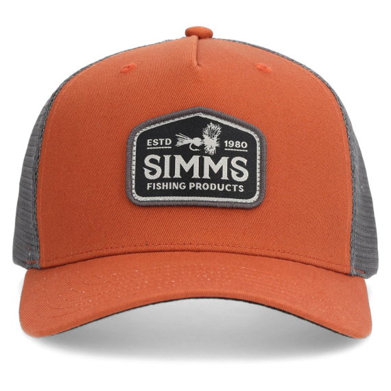 Simms Double Haul Trucker Simms Orange in the group Clothes & Shoes / Caps & Headwear / Caps / Trucker Caps at Sportfiskeprylar.se (14035-800-00)