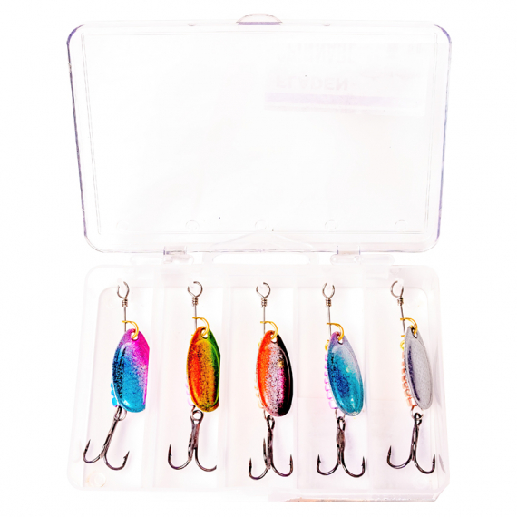 Fladen Conrad Easy Spinner Assortment (5-pack) - 5g in the group Lures / Lure Kits / Lure Kits Perch at Sportfiskeprylar.se (16-7703)