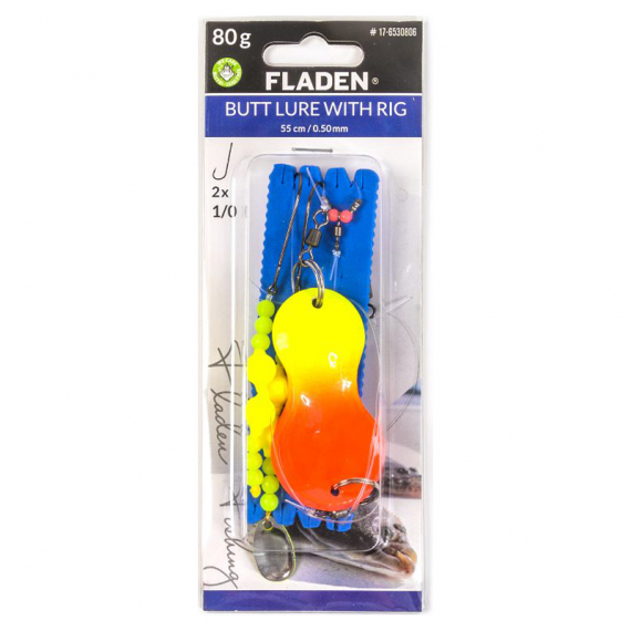 Fladen Butt Lure with Pearl Spoon in the group Lures / Sea Fishing Lures / Flasher Rigs & Sea Fishing Rigs at Sportfiskeprylar.se (17-6521006r)