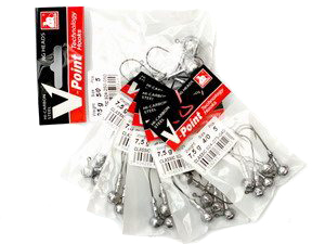 Dragon V-Point Classic (5-pack) in the group Hooks & Terminal Tackle / Jig Heads / Round Jig Heads at Sportfiskeprylar.se (20109758r)