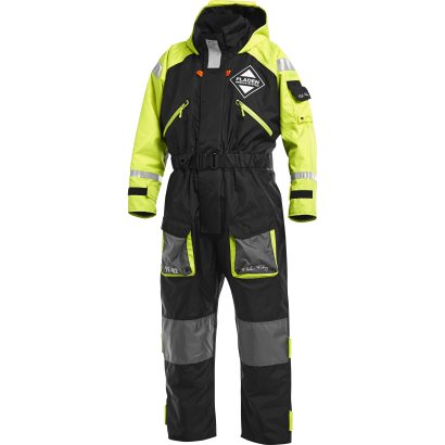 Fladen flotation suit 845XY Black/Yellow in the group Clothes & Shoes / Flotation Clothing / Flotation Suits at Sportfiskeprylar.se (22-845XYr)