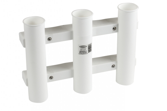 Rod Holder 3 compartments White medium 22x5x30cm in the group Tools & Accessories / Rod Holders & Rod Racks / Boat Rod Holders at Sportfiskeprylar.se (25-1231)