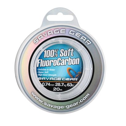 Savage Gear Soft Fluoro Carbon in the group Hooks & Terminal Tackle / Leaders & Leader Materials / Leader Materials / Leader Material Fluorocarbon at Sportfiskeprylar.se (54859r)