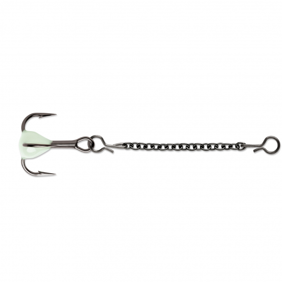 Treble Dropper Chain 15mm in the group Hooks & Terminal Tackle / Hooks / Ice Fishing jigging Hooks at Sportfiskeprylar.se (66210015PCGLr)