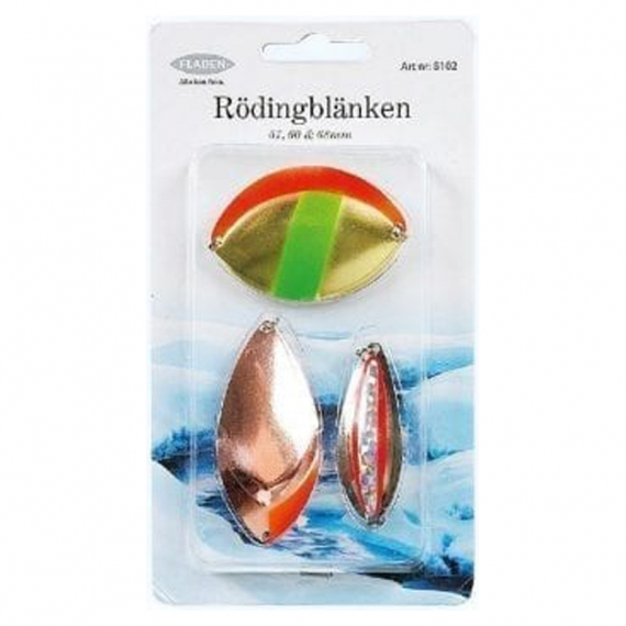 Fladen Charblänke 3-pack in the group Lures / Ice Jigging Lures / Ice Fishing Spoons at Sportfiskeprylar.se (8102)