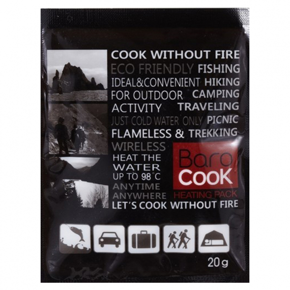 Barocook Heater 20gr (10kpl) in the group Outdoor / Camp Kitchen & Utensils / Lunch Boxes & Vacuum Food Jars / Lunch Boxes at Sportfiskeprylar.se (BP-001)