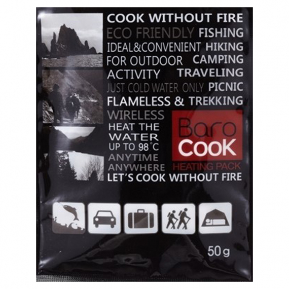 Barocook Heater 50gr (10kpl) in the group Outdoor / Camp Kitchen & Utensils / Lunch Boxes & Vacuum Food Jars / Lunch Boxes at Sportfiskeprylar.se (BP-002)