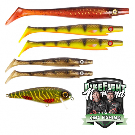 Team CWC Beteskit PikeFight 2020 in the group Lures / Lure Kits / Lure Kits Pike at Sportfiskeprylar.se (CWCBKPF20)