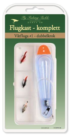 Darts Fly casting Wet Fly #1 in the group Lures / Bombarda & Float N\' Fly / Float N\' Fly at Sportfiskeprylar.se (F111-001)