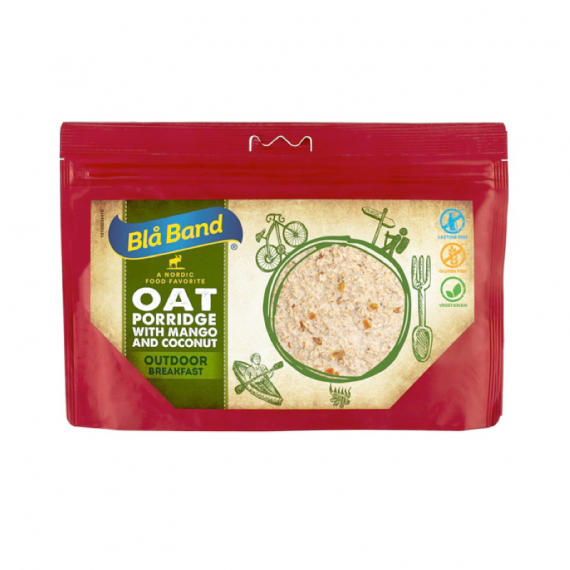 Blue Band Oat Porridge with Coconut & Mango in the group Outdoor / Camp Food / Freeze Dried Food at Sportfiskeprylar.se (FTC111)