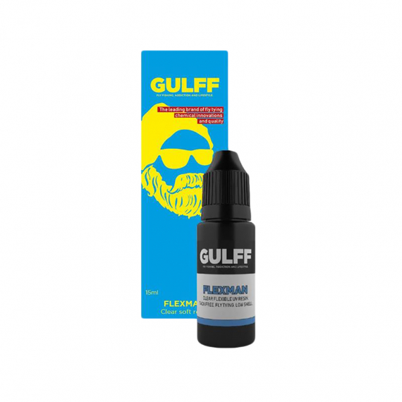 Gulff Flexman 15ml clear in the group Tools & Accessories / Super Glue & Epoxy / UV Glue at Sportfiskeprylar.se (GU15CX)