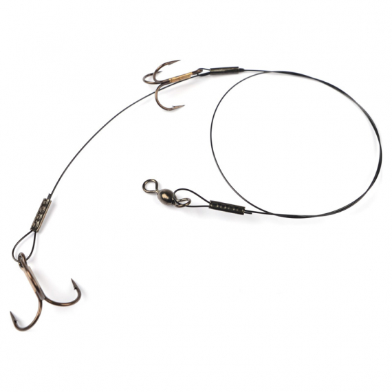 Wire With Treble in the group Hooks & Terminal Tackle / Ready-Made Rigs / Predator Traces at Sportfiskeprylar.se (H590-20r)