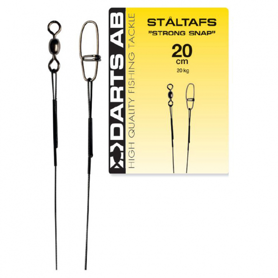 Wire Leader Strong Snap in the group Hooks & Terminal Tackle / Leaders & Leader Materials at Sportfiskeprylar.se (H7001-40r)