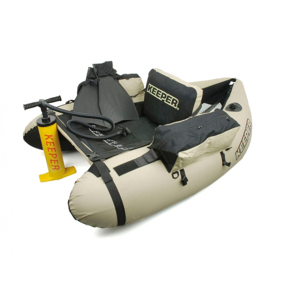 Keeper Flytring Kit (w. fins and pump) in the group Marine Electronics & Boat / Belly Boats & Rubber Boats / Belly Boats & Belly Boat Accessories / Float Tubes at Sportfiskeprylar.se (KFT-1)