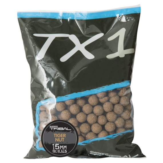 Shimano TX1 Tiger Nut Boilies 5kg in the group Lures / Boilies, Hook Baits & Groundbait / Boilies at Sportfiskeprylar.se (TX1TNB155000r)