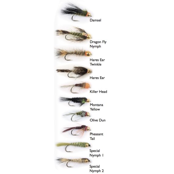 Goldheads 10-pack in the group Lures / Flies / Nymphs at Sportfiskeprylar.se (WFB1221)