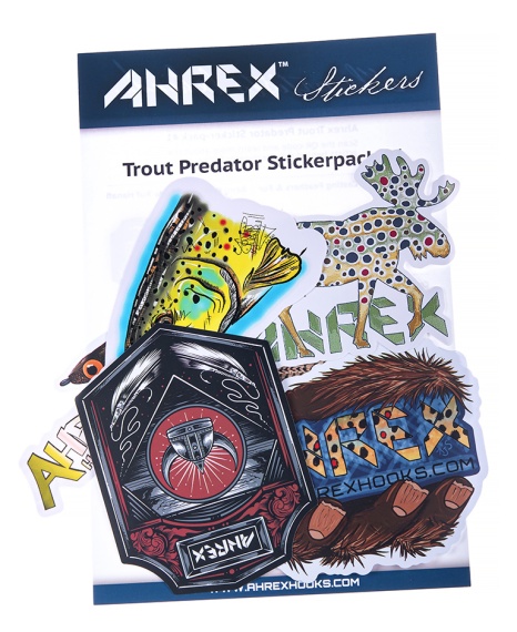 Trout Predator Sticker Pack #1 in the group Other / Stickers & Decals at Sportfiskeprylar.se (atp01)