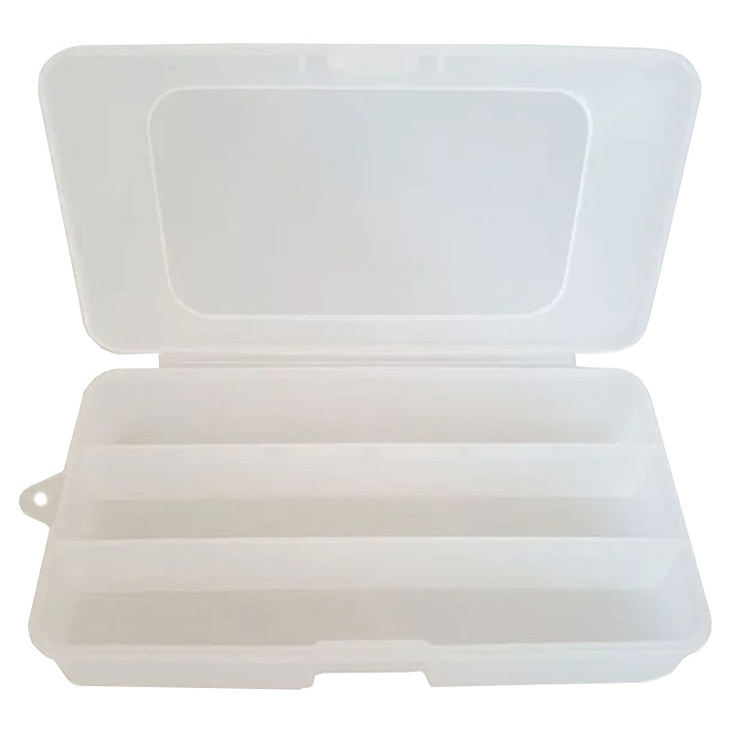 Baitbox clear 3 Compartments 110x200mm