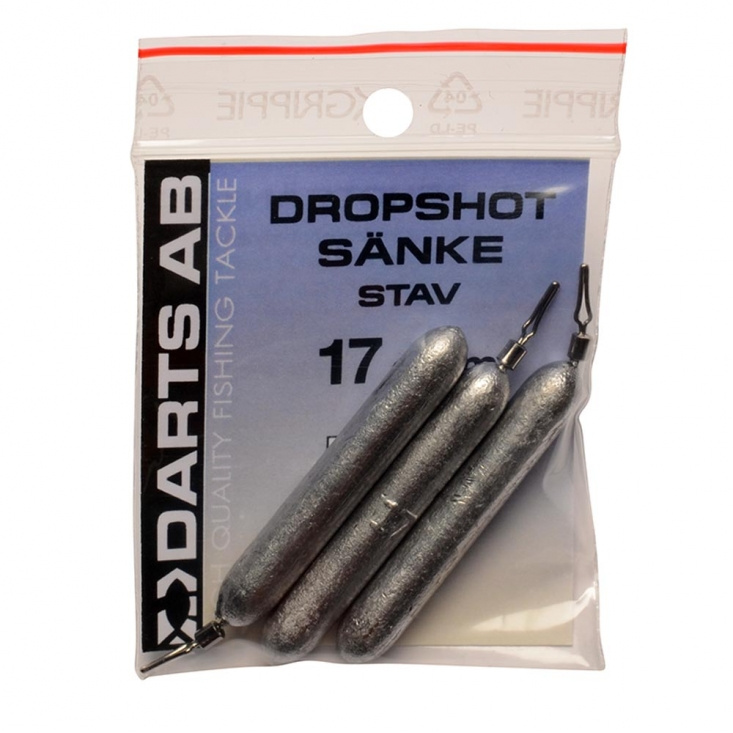 Drop Shot Sinker (avlång) 3-pack