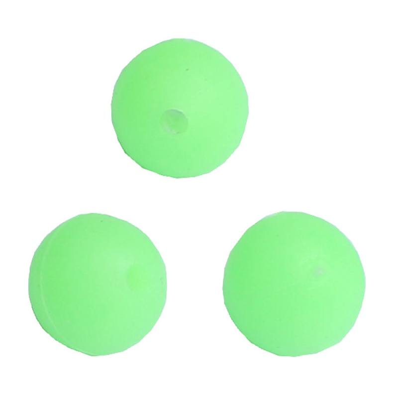 Wiggler Soft Beads Green Luminous