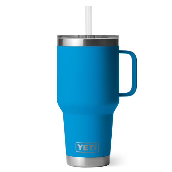 Yeti Rambler 35 Oz Straw Mug - Big Wave Blue in the group Outdoor / Camp Kitchen & Utensils / Thermoses / Thermos Mugs at Sportfiskeprylar.se (SKU-0327-S24B)