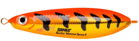 Rapala Minnow Spoon vass 8cm GFRT in the group Lures / Sea Trout Lures & Coastal Wobblers at Sportfiskeprylar.se (000013700008GFRT)