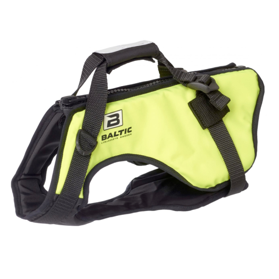 Baltic Dog Vest Zorro UV-Yellow, S in the group Clothes & Shoes / Flotation Clothing / Life Jackets / Life Jacket Cat & Dogs at Sportfiskeprylar.se (0440-000-2)