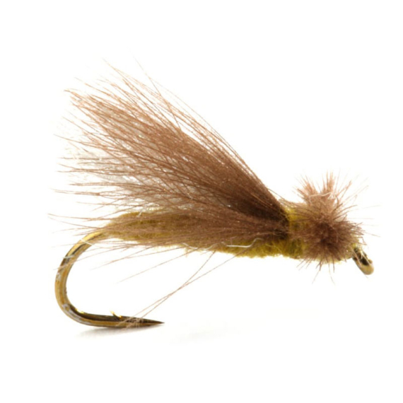 Guideline CDC Caddis Adult Olive # 12 in the group Lures / Flies / Dry Flies at Sportfiskeprylar.se (101158GL)