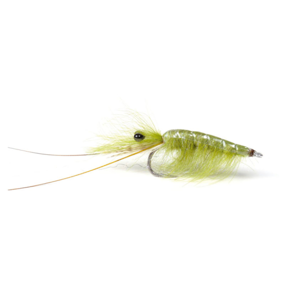 Olive CDC Shrimp #6 in the group Lures / Flies / Streamers at Sportfiskeprylar.se (101583GL)