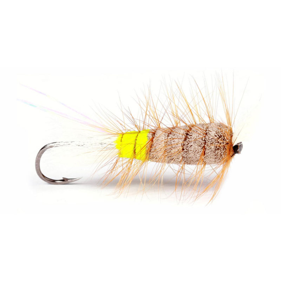 Bomber Tube - Gray/Orange - 0,75\'\' - 40mm in the group Lures / Flies / Tube Flies at Sportfiskeprylar.se (101921GL)