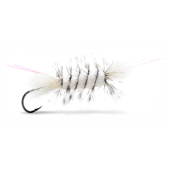 Bomber Tube - White/Grizzly - 0,75\'\' - 40mm in the group Lures / Flies / Tube Flies at Sportfiskeprylar.se (101977GL)