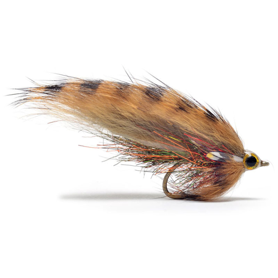 Midi Zonker Yellow Brown - 6cm in the group Lures / Flies / Streamers at Sportfiskeprylar.se (101980GL)