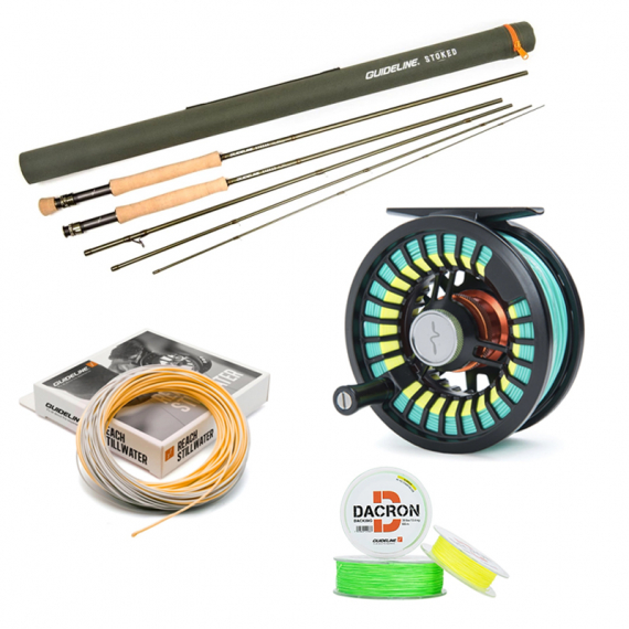 Guideline Stoked #6 9\' Set in the group Combos / Fly Fishing Combos at Sportfiskeprylar.se (105336-PAKET)