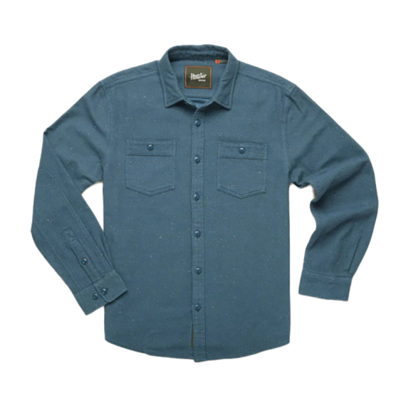 Howler Rodanthe Flannel Smoked Blue Fleck in the group Clothes & Shoes / Clothing / Shirts at Sportfiskeprylar.se (125222F-SMO-Sr)