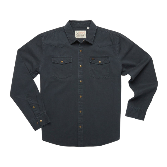 Howler Sawhorse Work Shirt Crow Black XL in the group Clothes & Shoes / Clothing / Shirts at Sportfiskeprylar.se (127922F-CRO-XL)