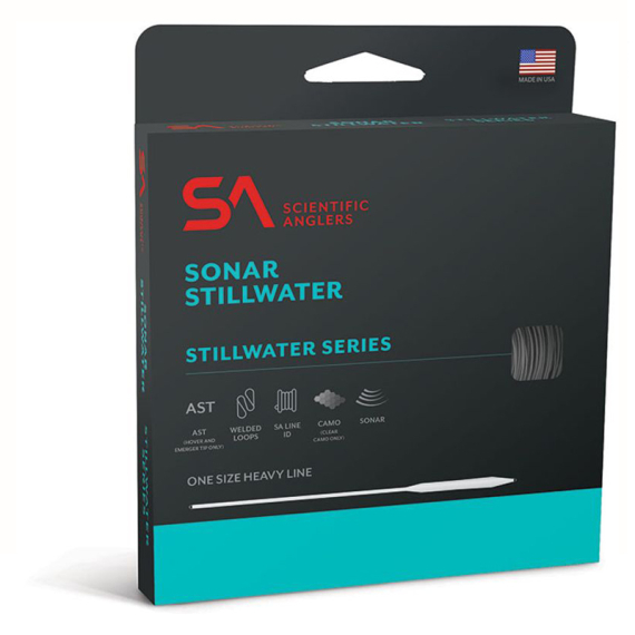 SA Sonar Stillwater Camo Clear WF Fly Line in the group Lines / Fly Lines / Single Hand Lines at Sportfiskeprylar.se (129794r)