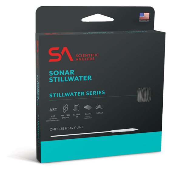 SA Sonar Stillwater Camo Clear WF Fly Line in the group Lines / Fly Lines / Single Hand Lines at Sportfiskeprylar.se (129794r)