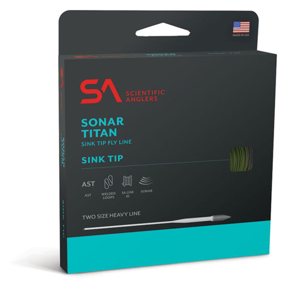 SA Sonar Titan Sink Tip 6 WF Fly Line in the group Lines / Fly Lines / Single Hand Lines at Sportfiskeprylar.se (132046r)