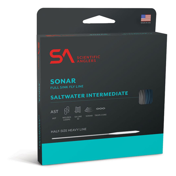 SA Sonar Saltwater Intermediate WF Fly Line in the group Lines / Fly Lines / Single Hand Lines at Sportfiskeprylar.se (132107r)