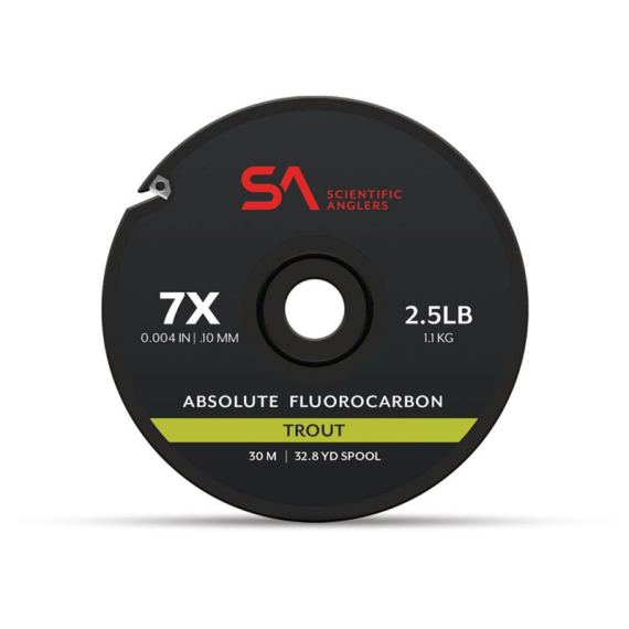 SA Absolute Fluorocarbon Trout Tippet Material in the group Hooks & Terminal Tackle / Leaders & Leader Materials / Leader Materials / Leader Material Fly fishing at Sportfiskeprylar.se (135450r)