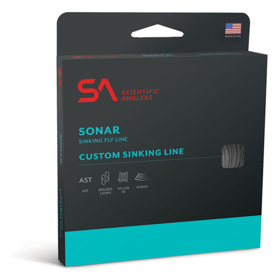 SA Sonar Camo Intermediate WF Fly Line in the group Lines / Fly Lines / Single Hand Lines at Sportfiskeprylar.se (139205r)