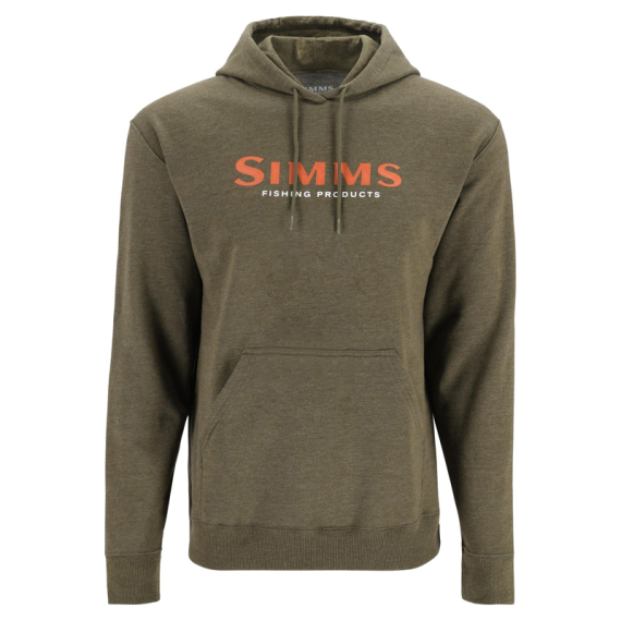 Simms Logo Hoody Military Heather in the group Clothes & Shoes / Clothing / Sweaters / Hoodies at Sportfiskeprylar.se (14143-914-20r)